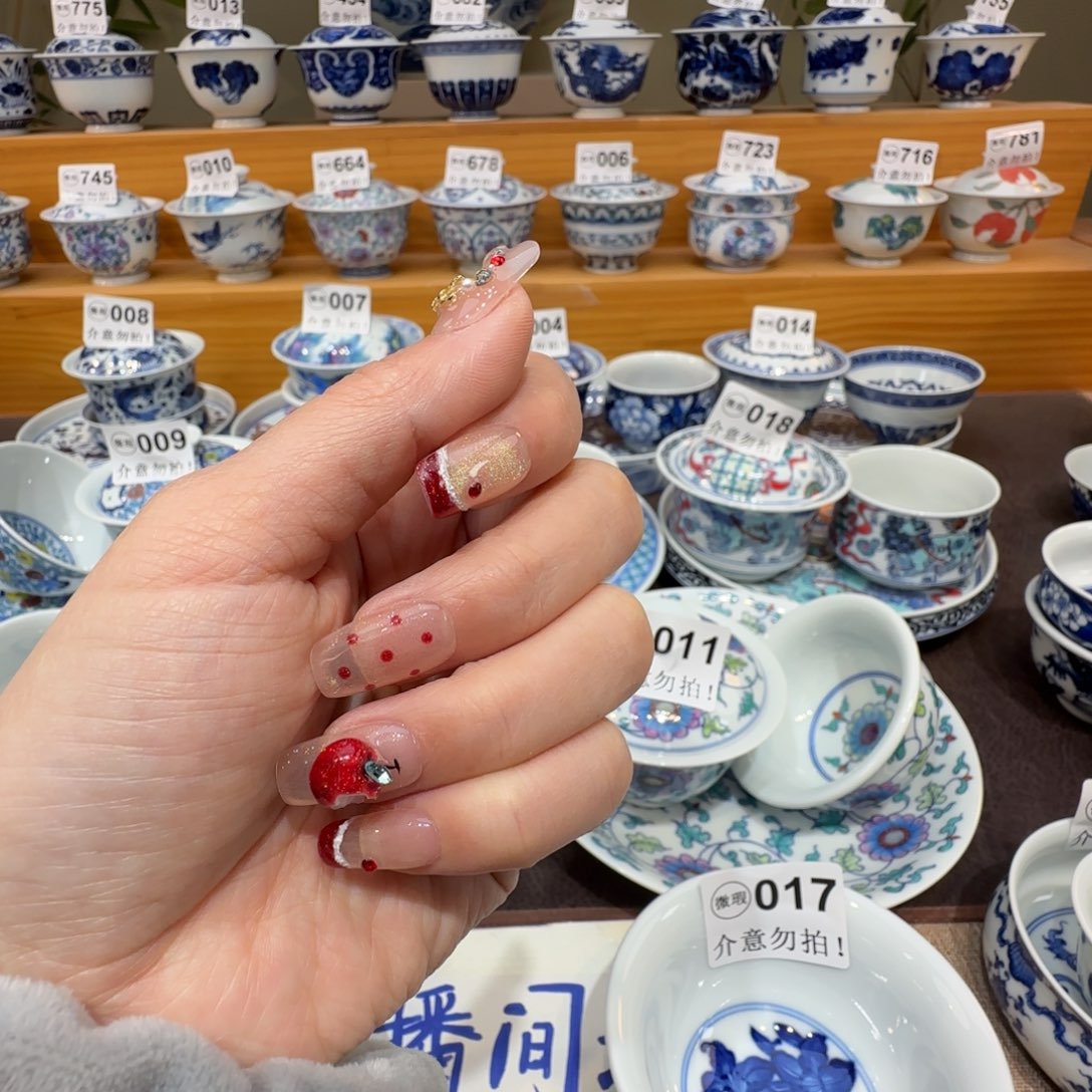 隐***）微瑕景德镇陶瓷杯子