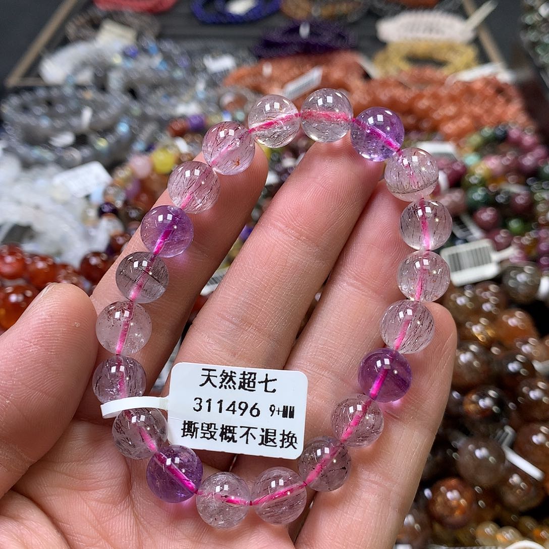 水晶手链未镶嵌，