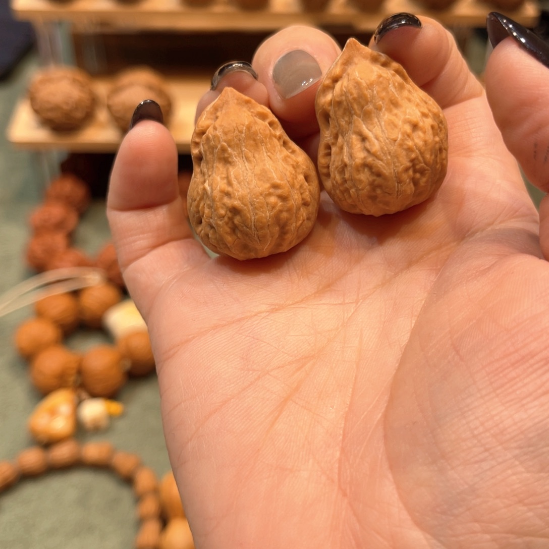桃核把件精品小花生