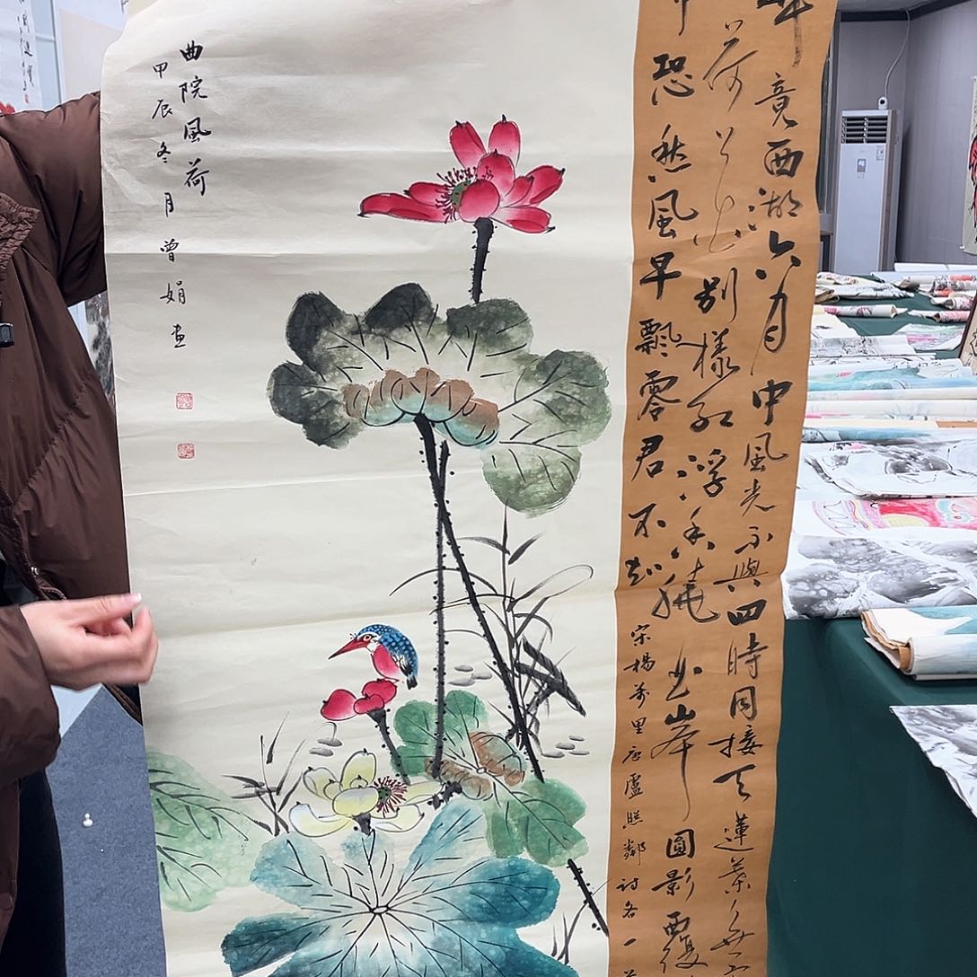 国画宣纸国画纯手绘作品