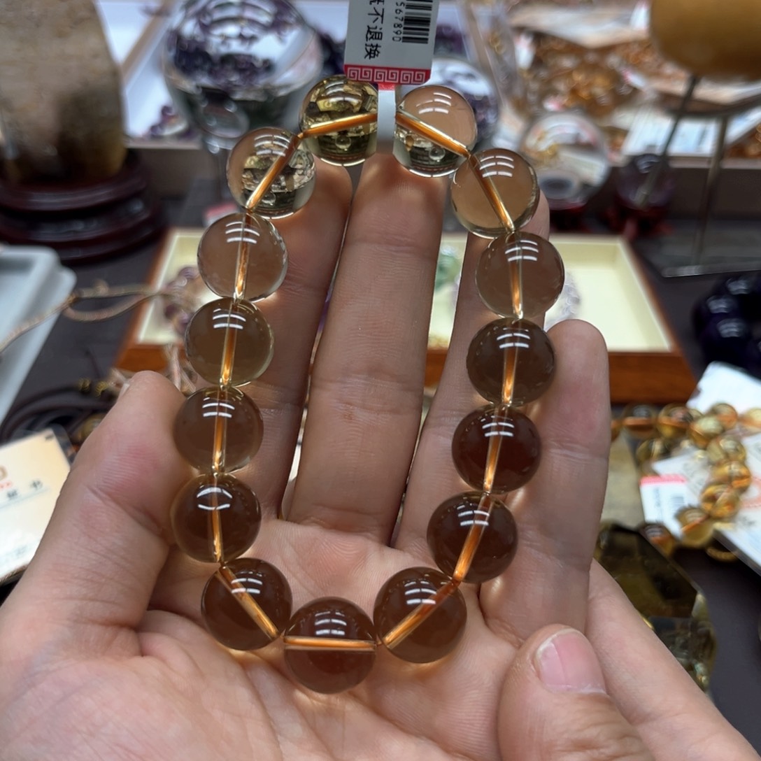 【闪购商品】水晶手链未镶嵌ᴅ****?黄水晶