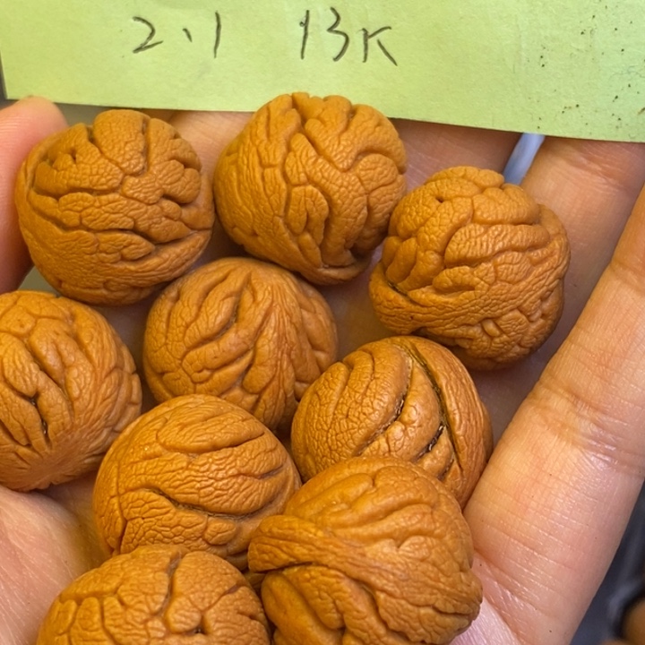 吊坠桃核秦岭龙纹桃核22