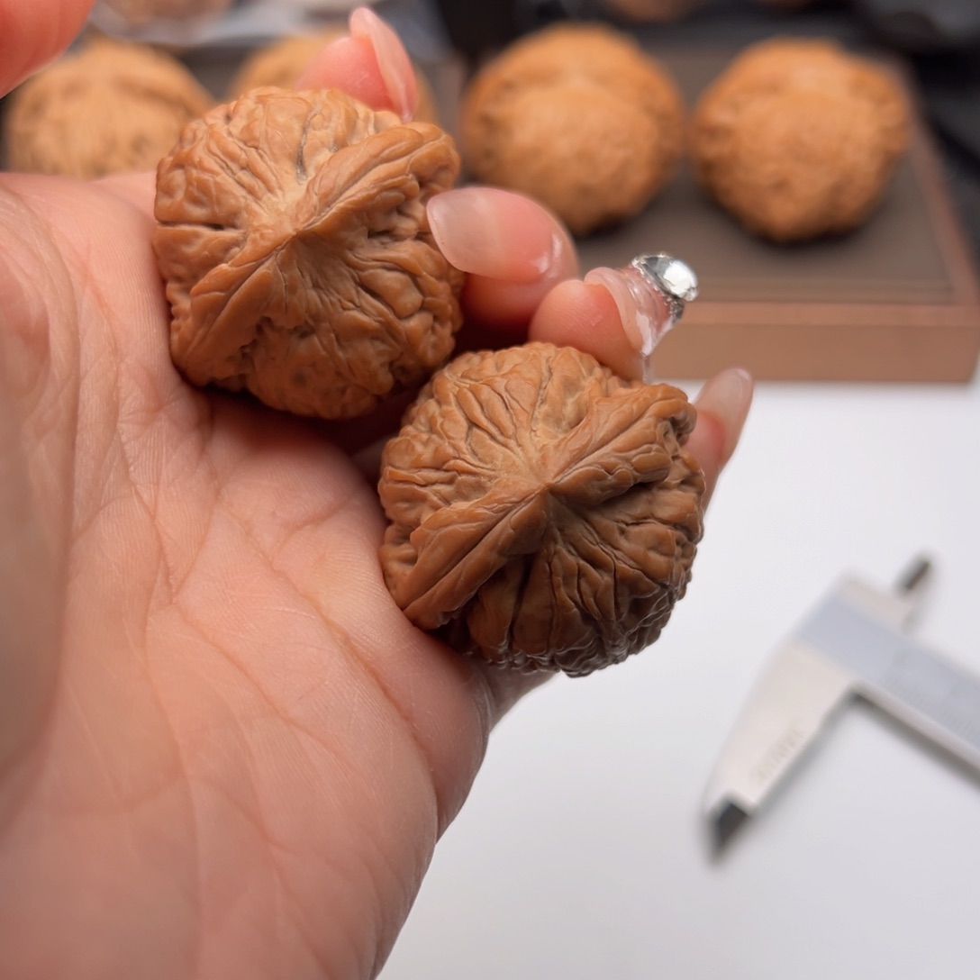 文玩核桃把件莲花37