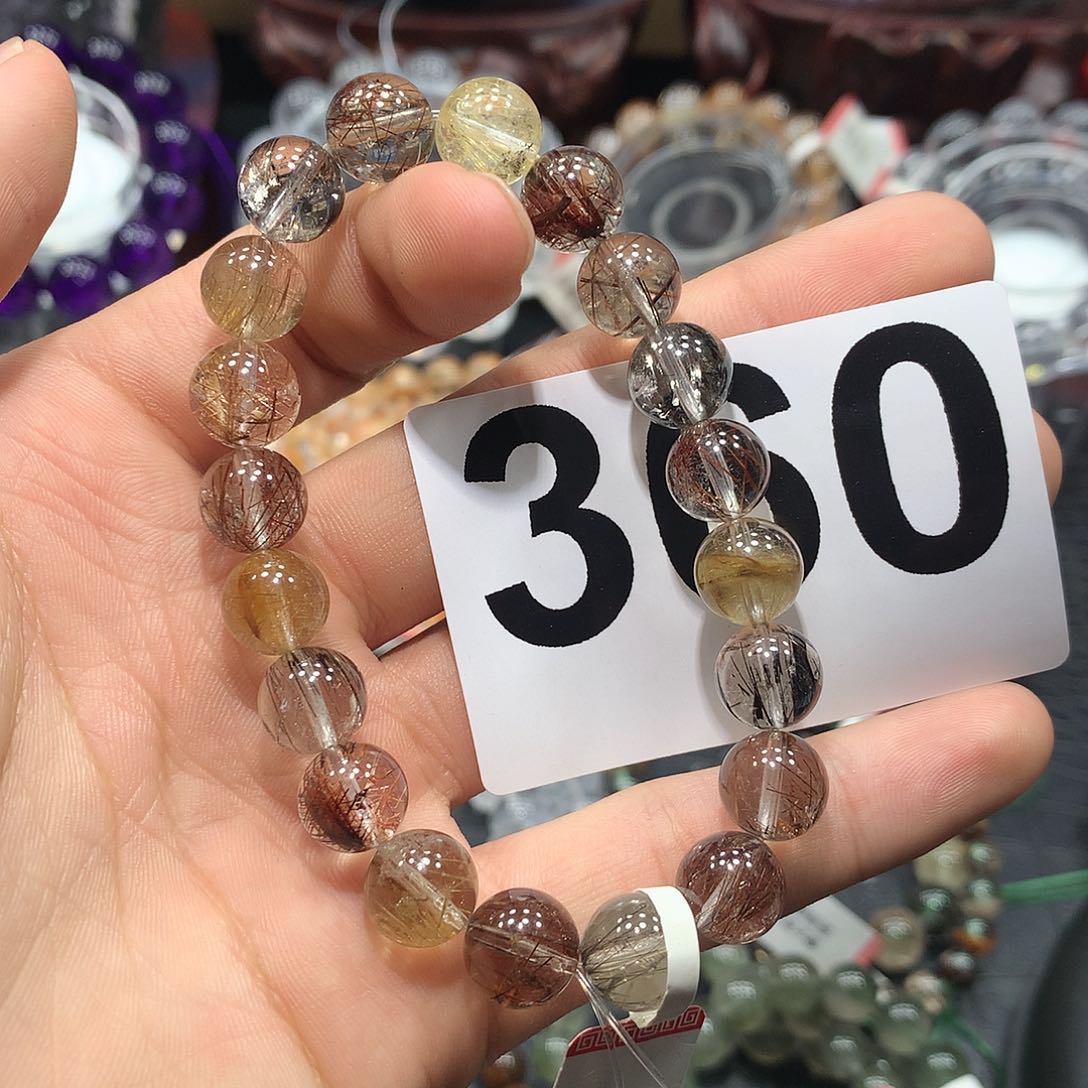 水晶手链未镶嵌天然