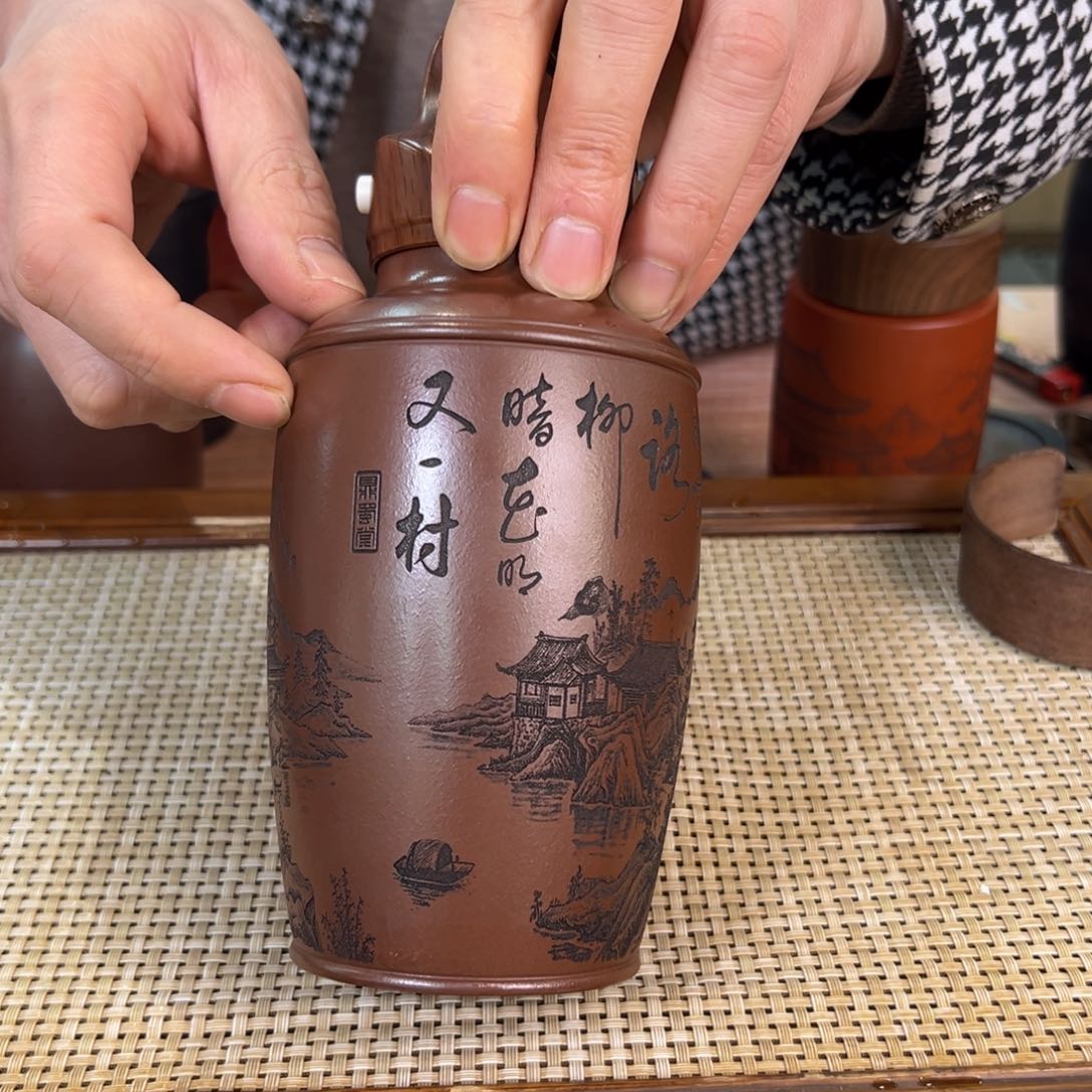 紫砂茶叶罐精品紫砂