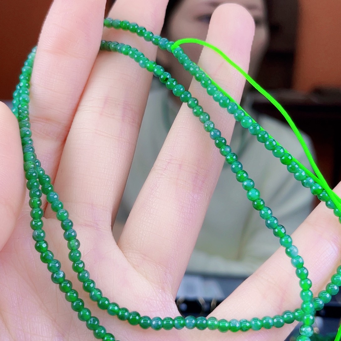 翡翠未镶嵌耳饰饰品