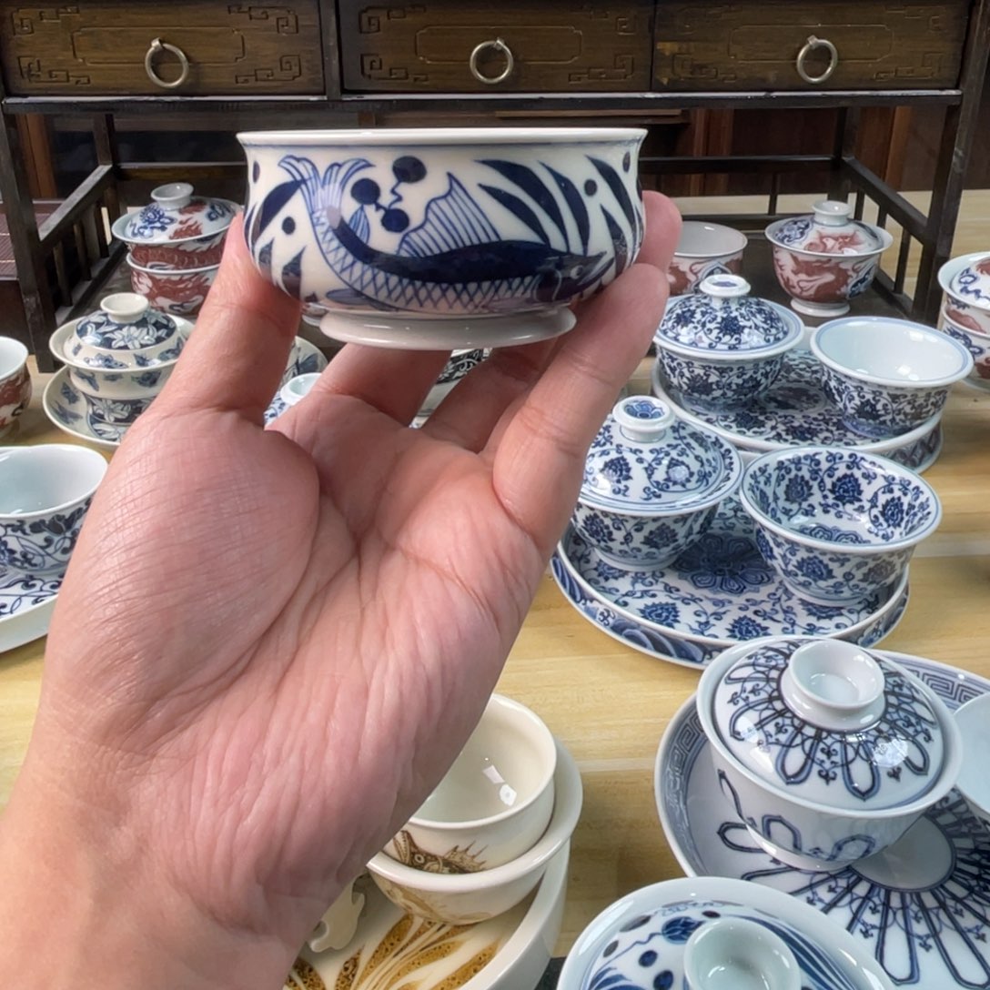 景德镇手工手绘茶具