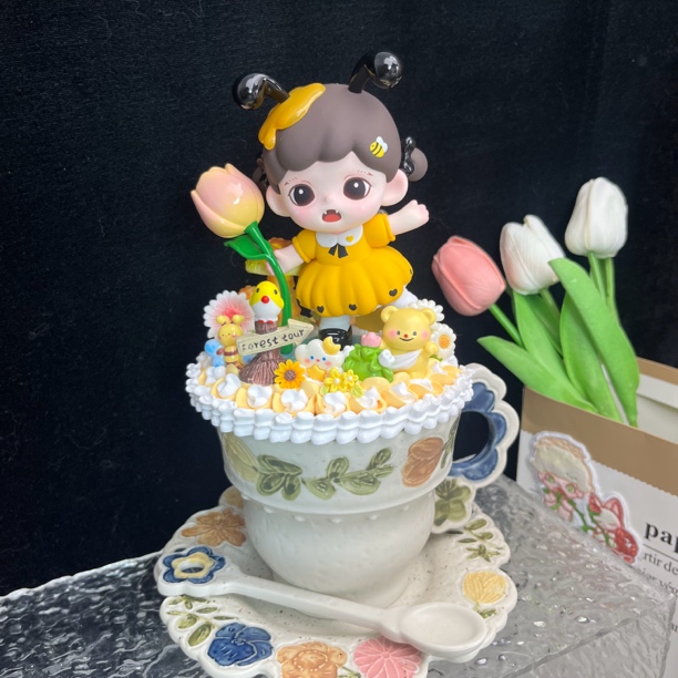 （明款3.0）DIY奶油胶陶瓷马克杯摆件