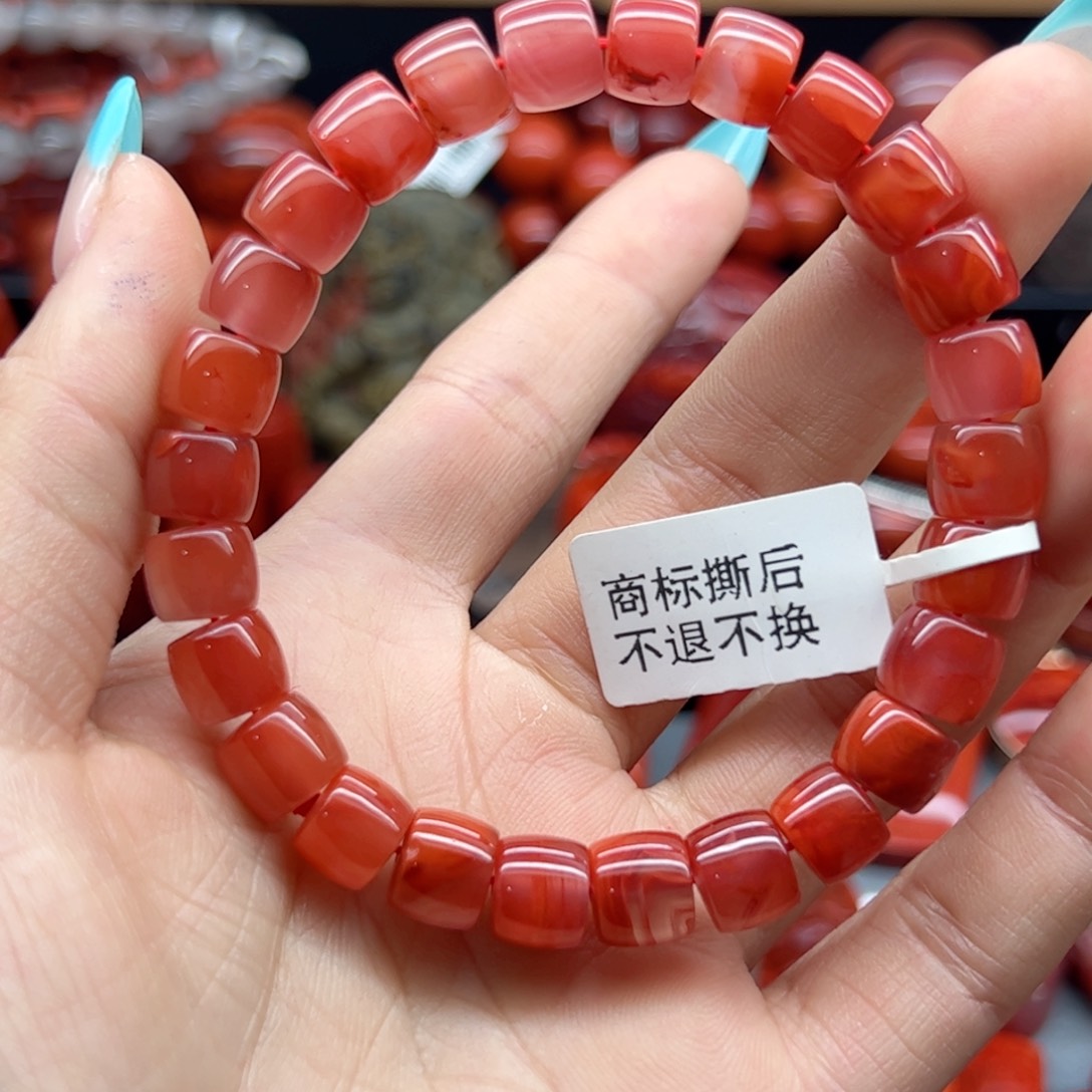 南红玛瑙配饰未镶嵌8➕mm