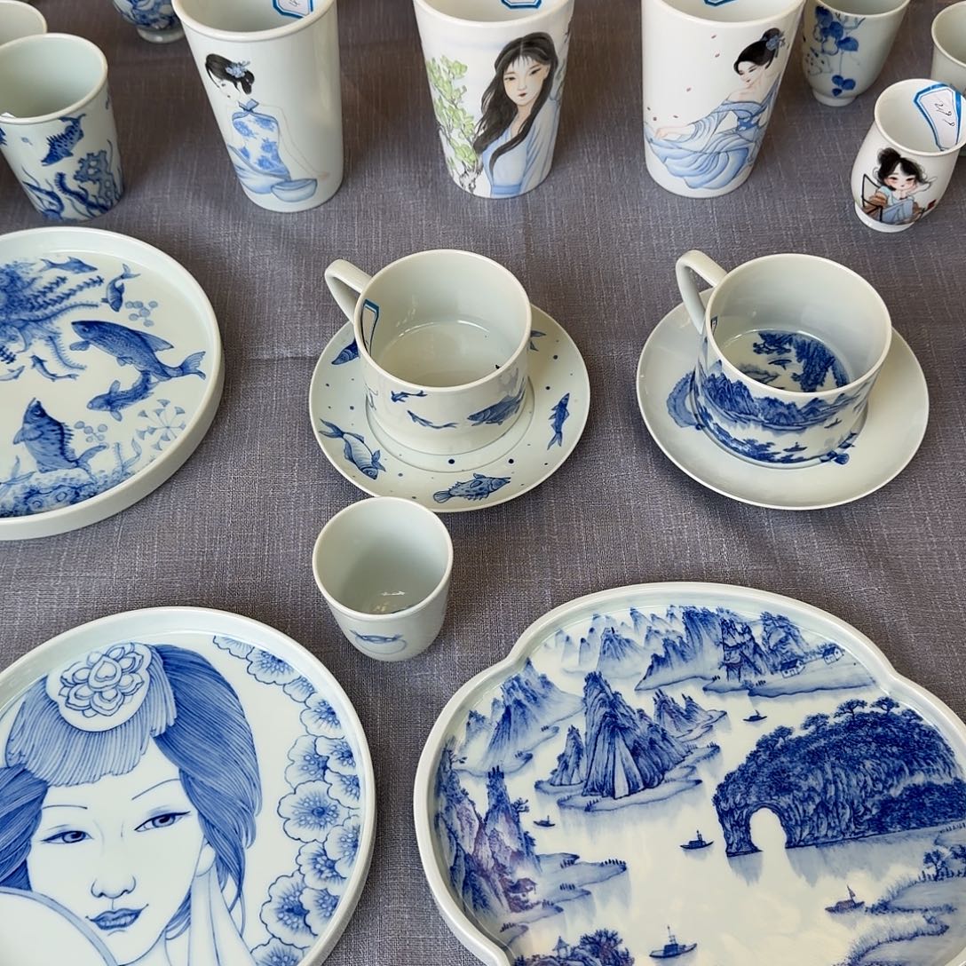 杯景德镇陶瓷手工手绘