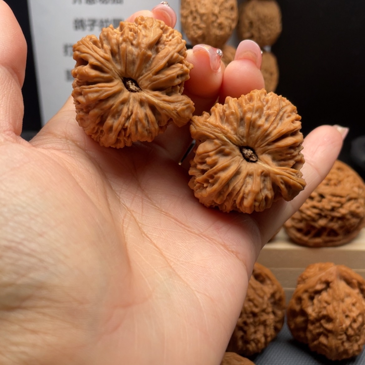 【闪购商品】文玩核桃吊坠瑞***理22号窝头高炮