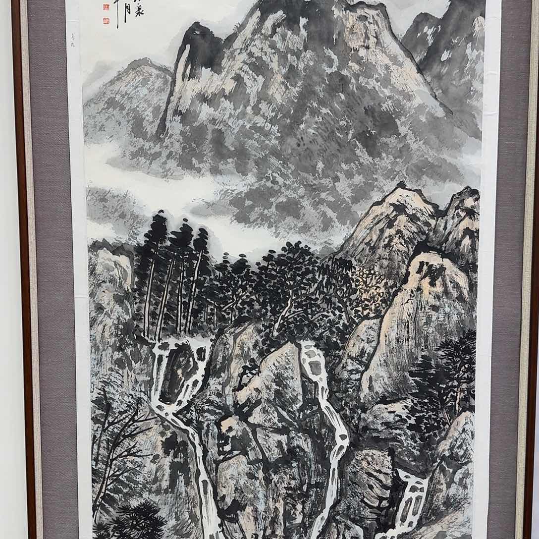 国画艺术家的作品