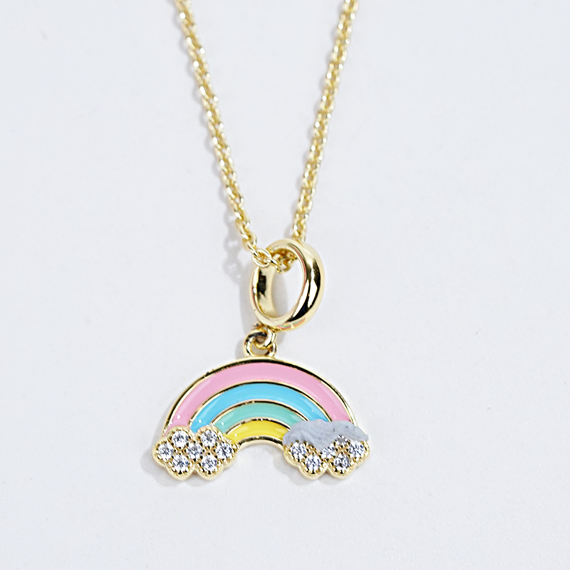 坠链均925银合成锆石 IME【Barbie芭比联名 官方正品】B0135