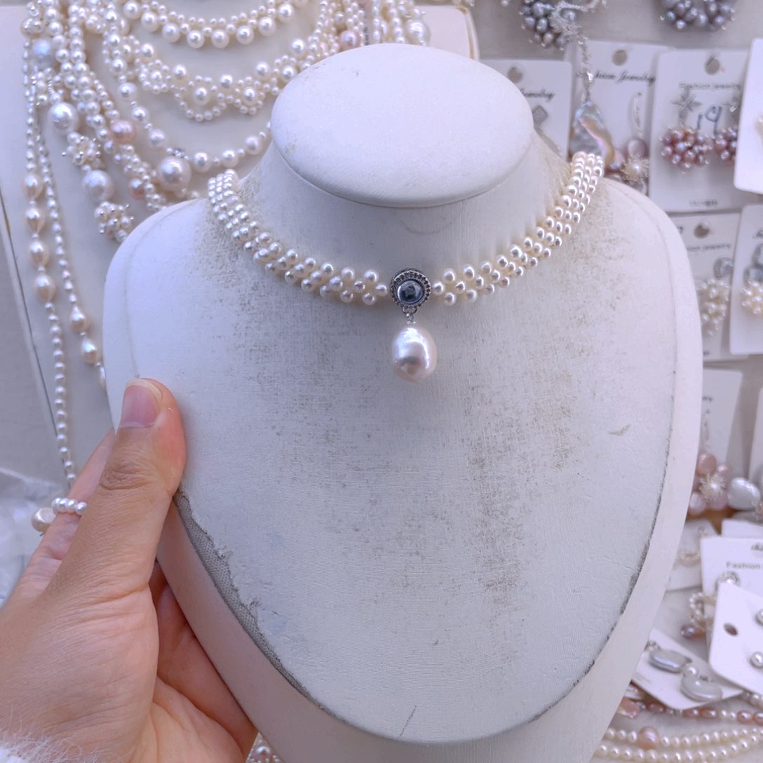 未镶嵌耳饰淡水珍珠