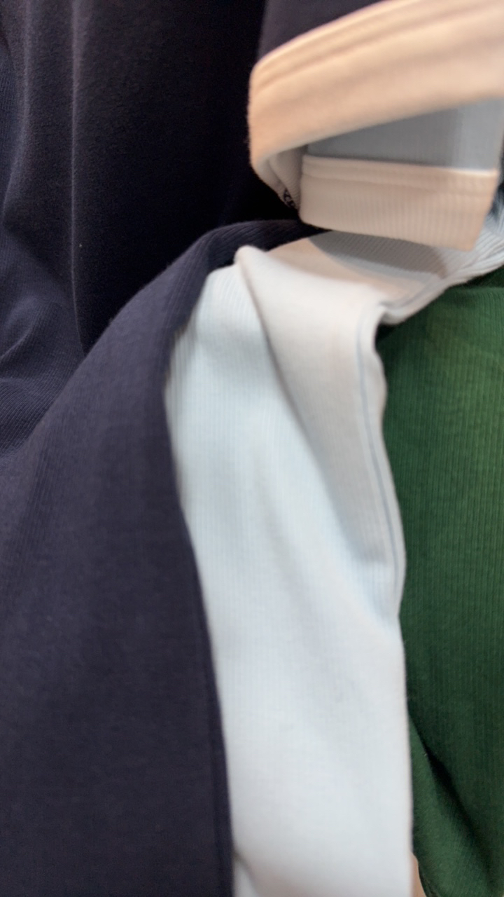 618活动款 原！针织撞色领短袖062022