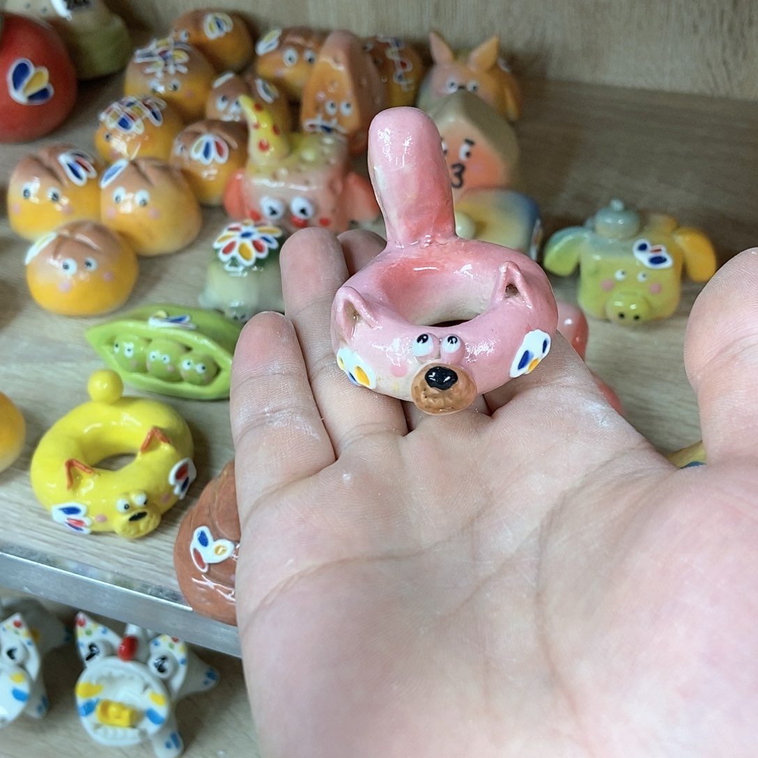 摆件橘**?直播间手工摆件