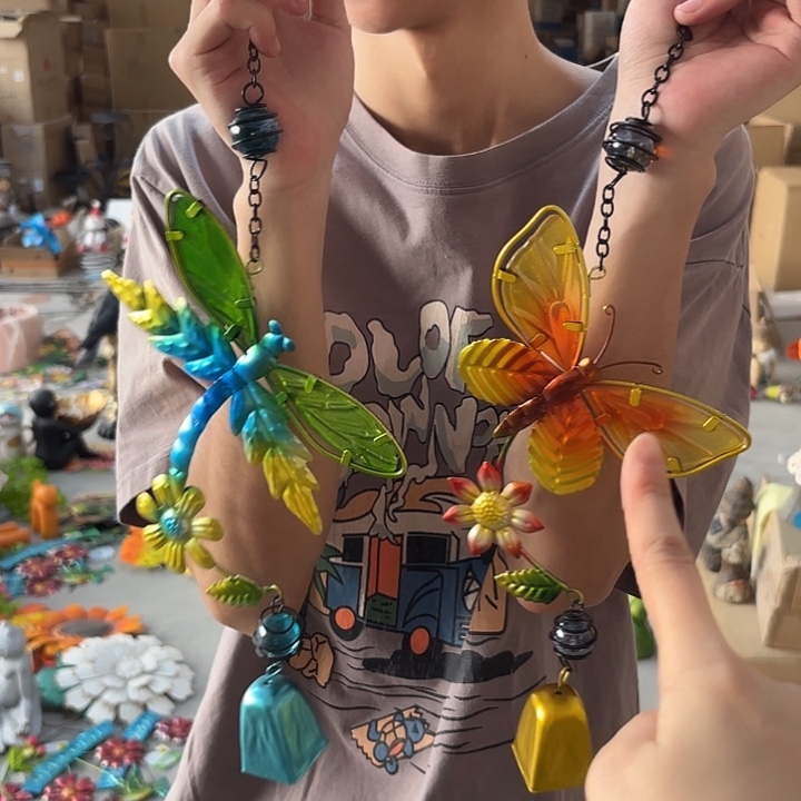 瓷片样品样品样品样品蝴蝶蜻蜓风铃