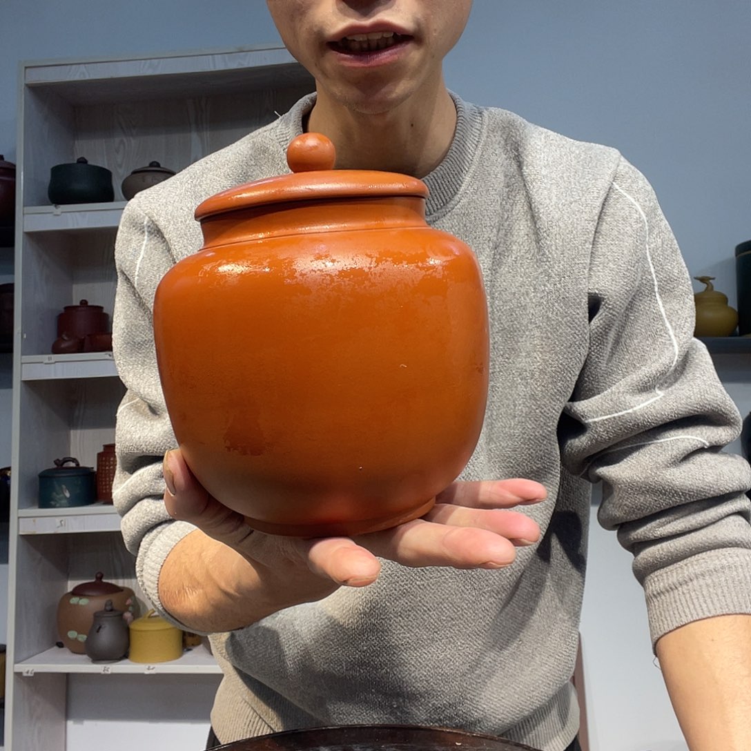 紫砂茶叶罐差一个