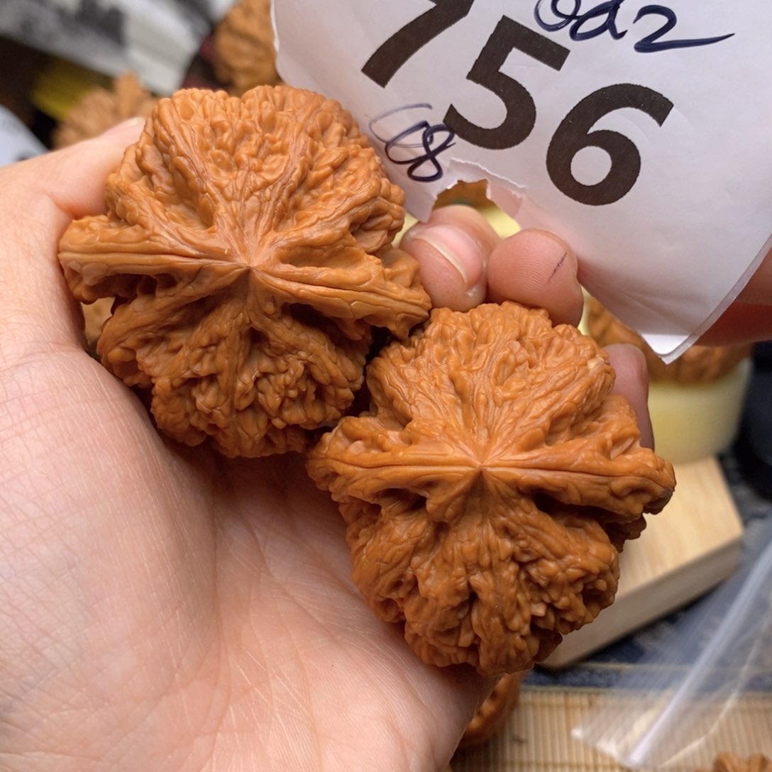 文玩核桃把件756号48粗筋