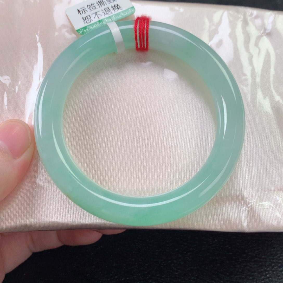 未镶嵌手镯翡翠缅甸天然翡翠手镯57