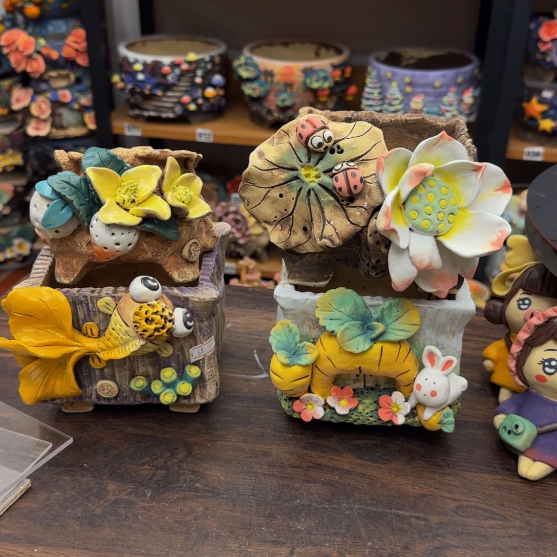 【闪购商品】*️****粗陶手捏