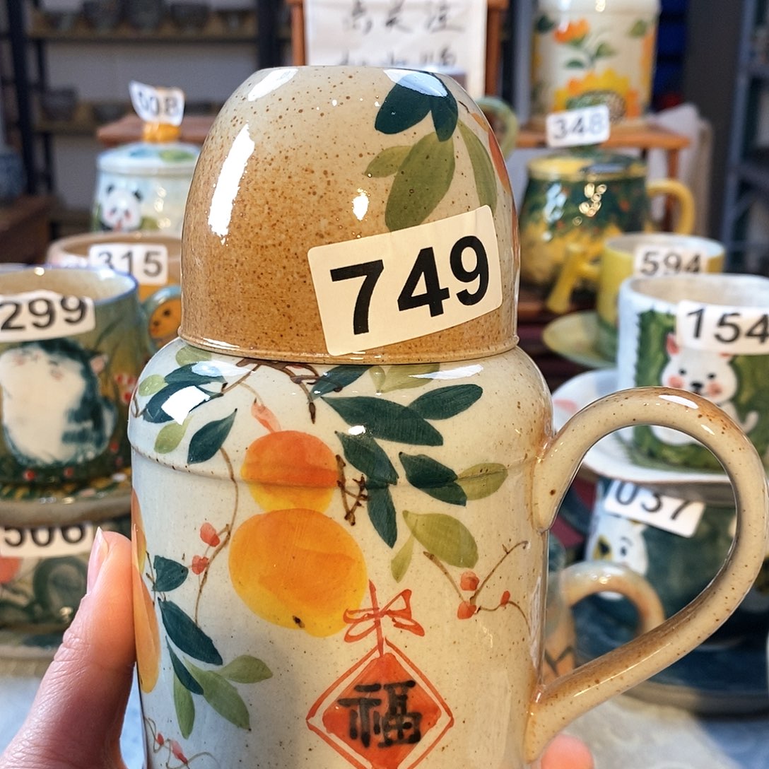 杯景德镇陶瓷手工