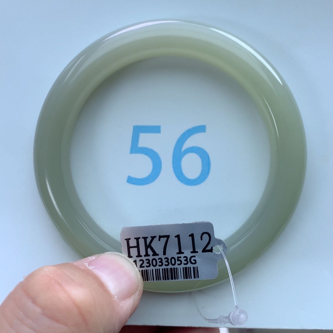 和田玉手镯未镶嵌L**~