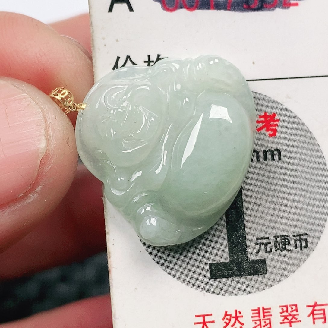 翡翠吊坠(不含链)未镶嵌