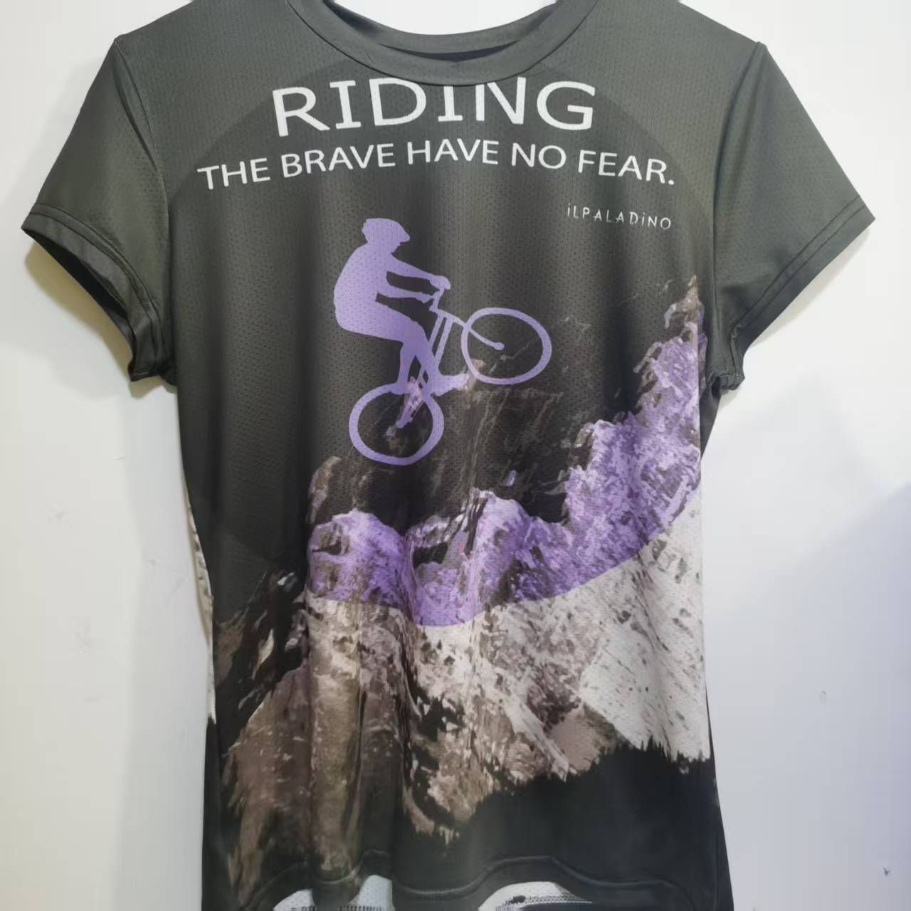 SQ 2488【攀爬山峰排汗短袖】自行车速干内搭 排汗透气 冰感速干