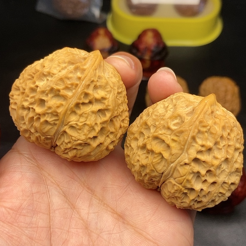 【闪购商品】把件文玩核桃42尺大寿桃
