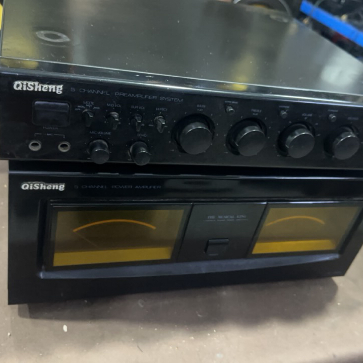 8新 Qisheng/奇声 388前后级功放机（灯不亮）