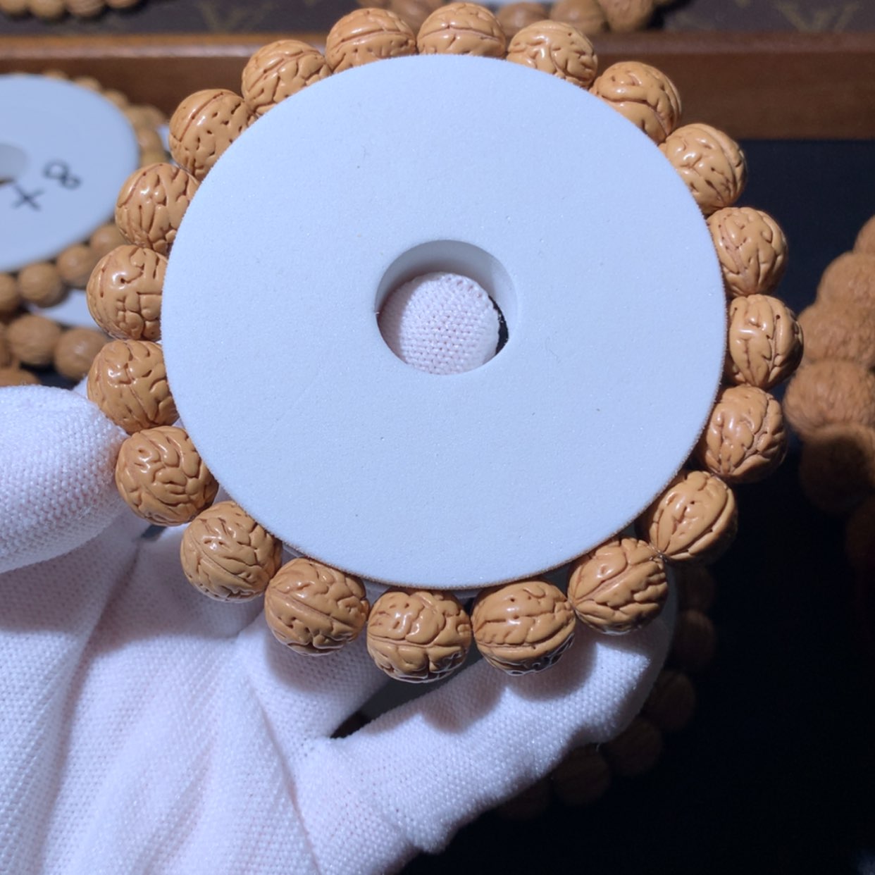 【闪购商品】桃核手串健****哥鸡肉大肠1.1+尺寸