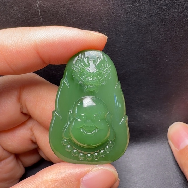 和田玉（碧玉）未镶嵌颈饰