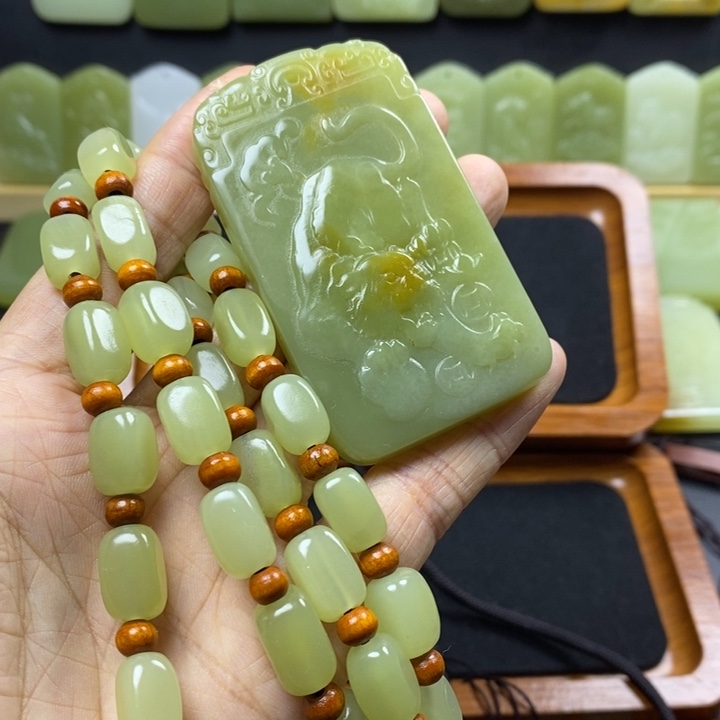 石材生肖牌子一套