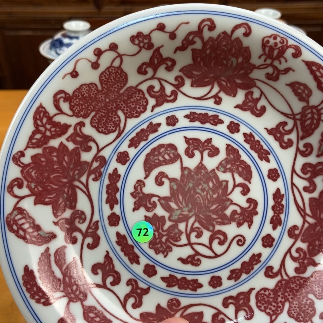手绘现代茶具非古董