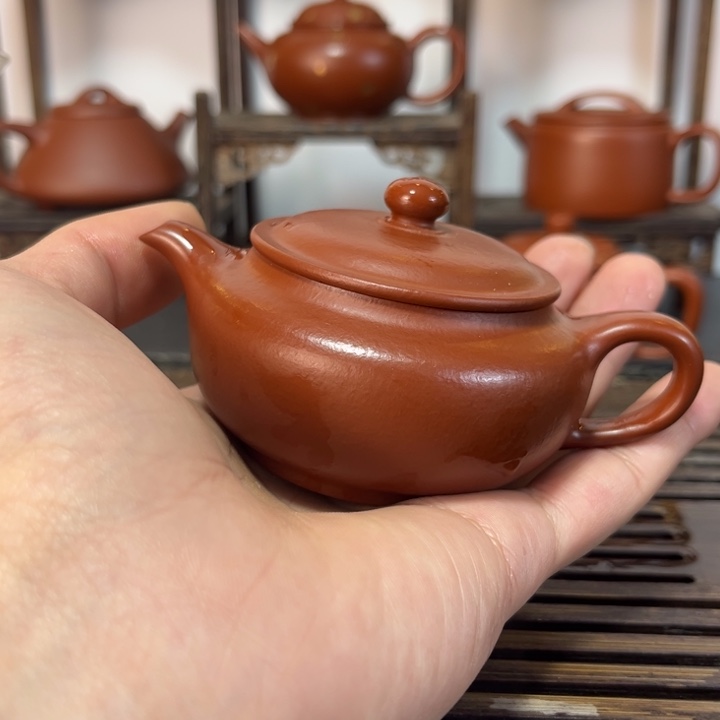 茶壶紫砂原矿紫砂手工制作