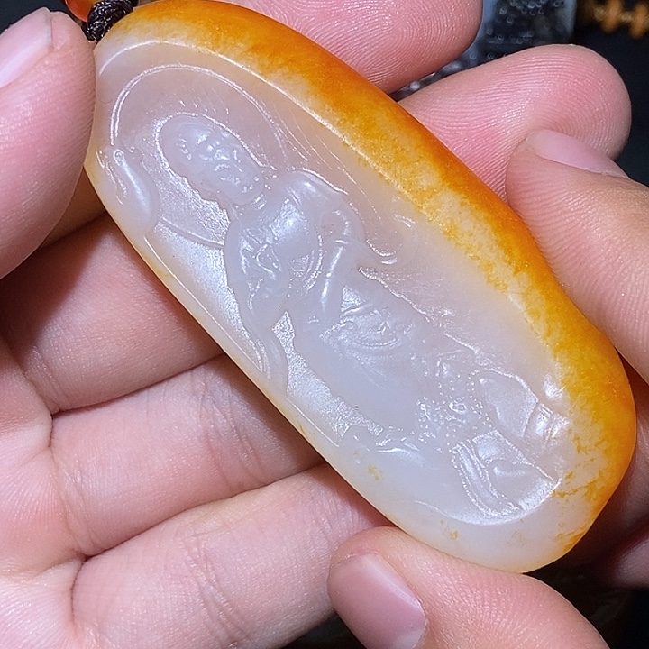 和田玉未镶嵌颈饰CC