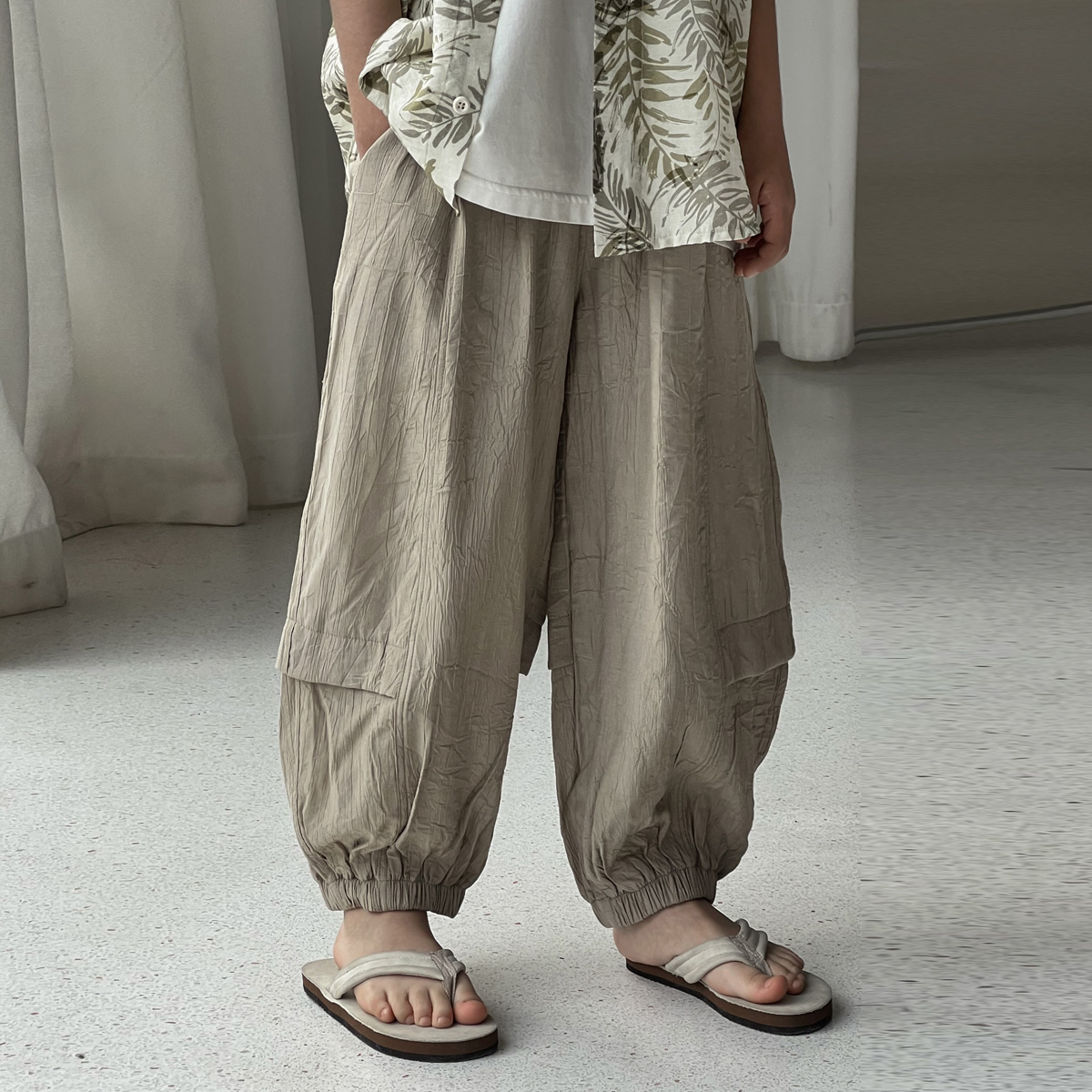 Schwartz斯瓦茨2025夏季新款男童洋气儿童运动薄款休闲裤-9394