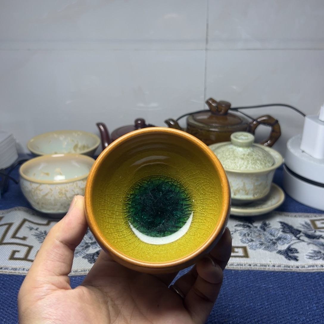 建阳建盏喝茶主人杯 