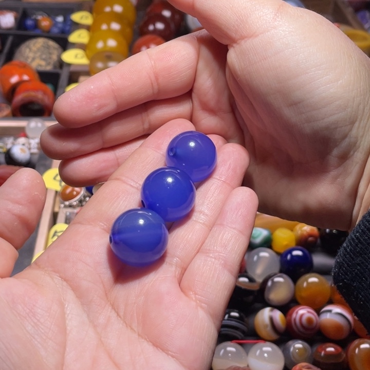 未镶嵌配珠玛瑙/玉髓笃*