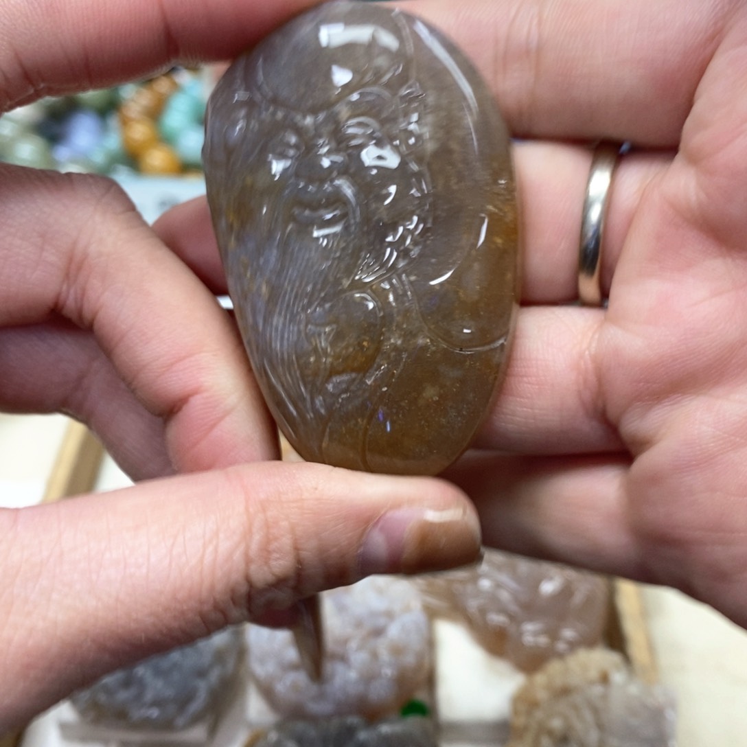 硅化珊瑚（珊瑚玉）手链未镶嵌312