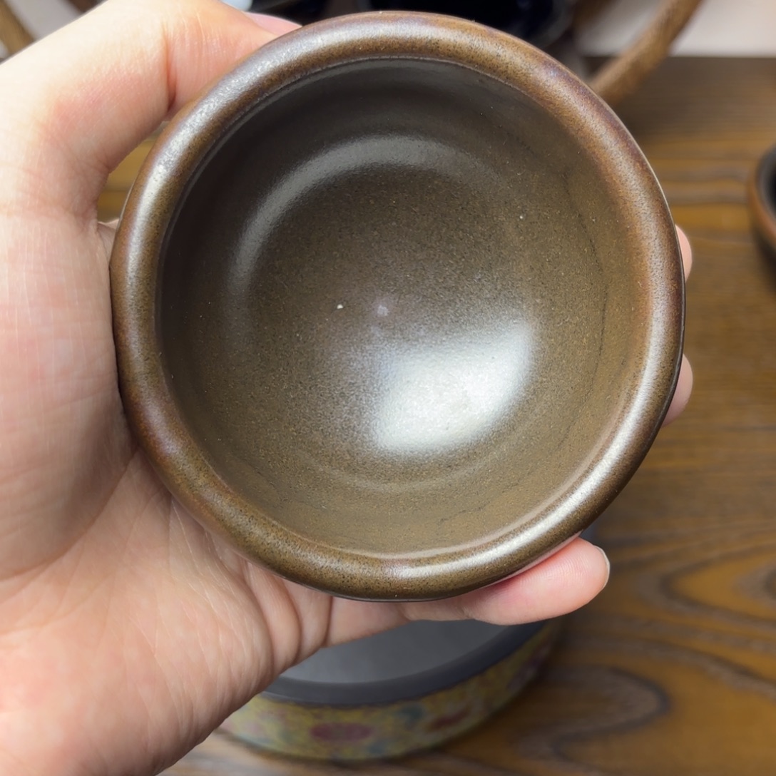 茶盏小西哥微瑕建盏主人杯