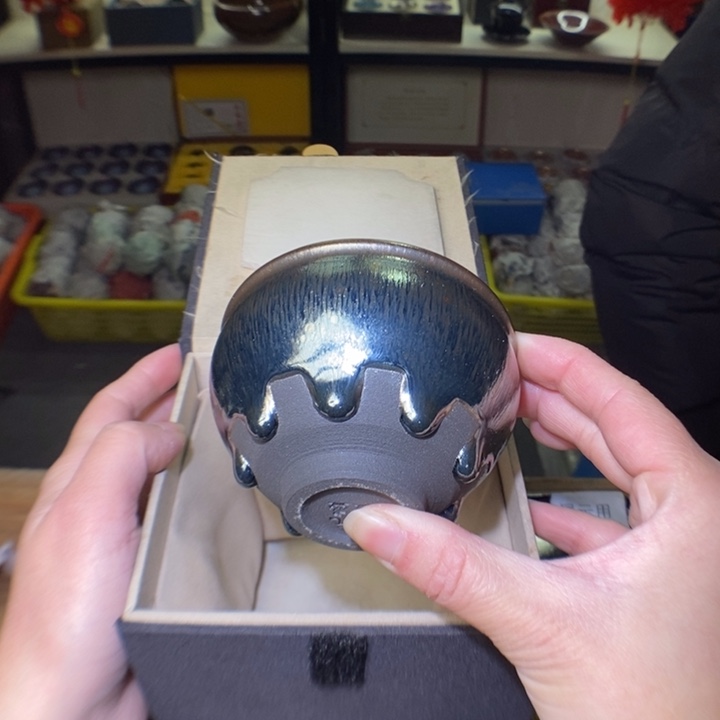 茶盏全品带礼盒，建盏主人杯