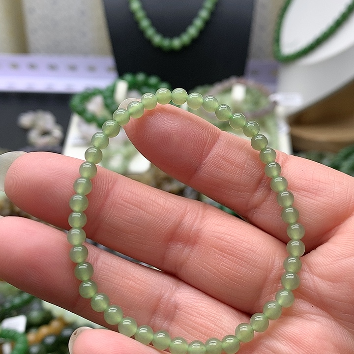 【闪购商品】和田玉手链未镶嵌4