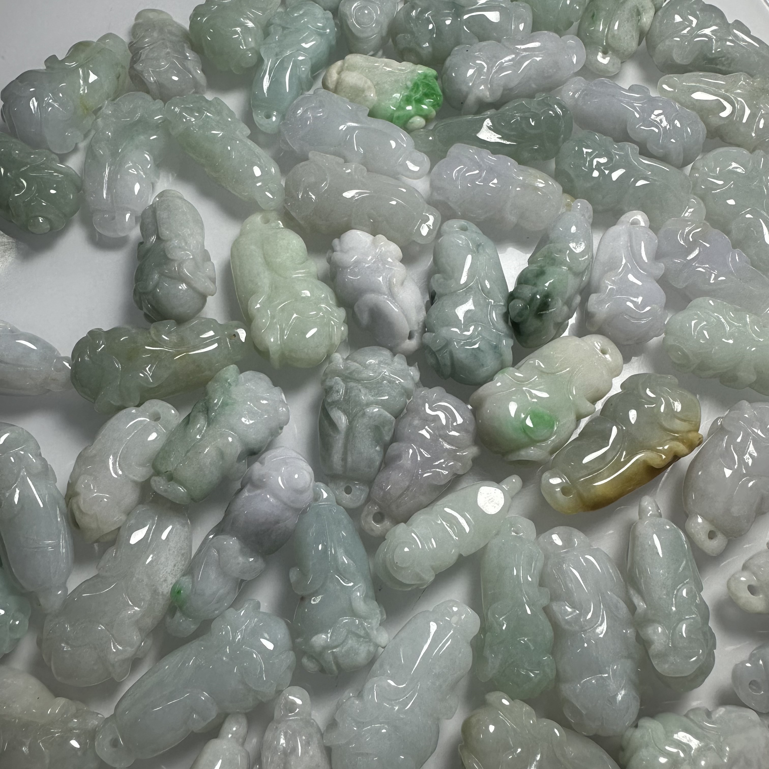 天然A货翡翠吊坠-d248-1多样性发一