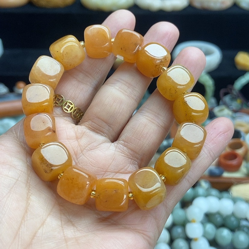 【闪购商品】石英质玉手镯62未镶嵌