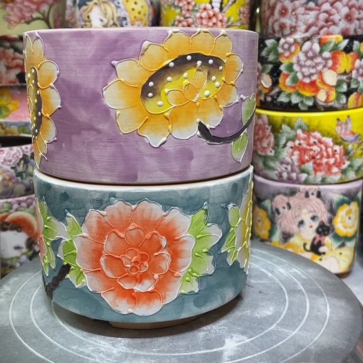 景德镇艺术手绘作品