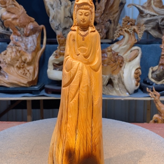 柏木（崖柏）根雕摆件