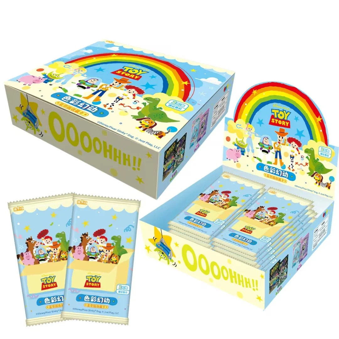 【色彩幻动】集卡社《玩具总动员》色彩幻动豪华版卡牌盲盒（代拆）