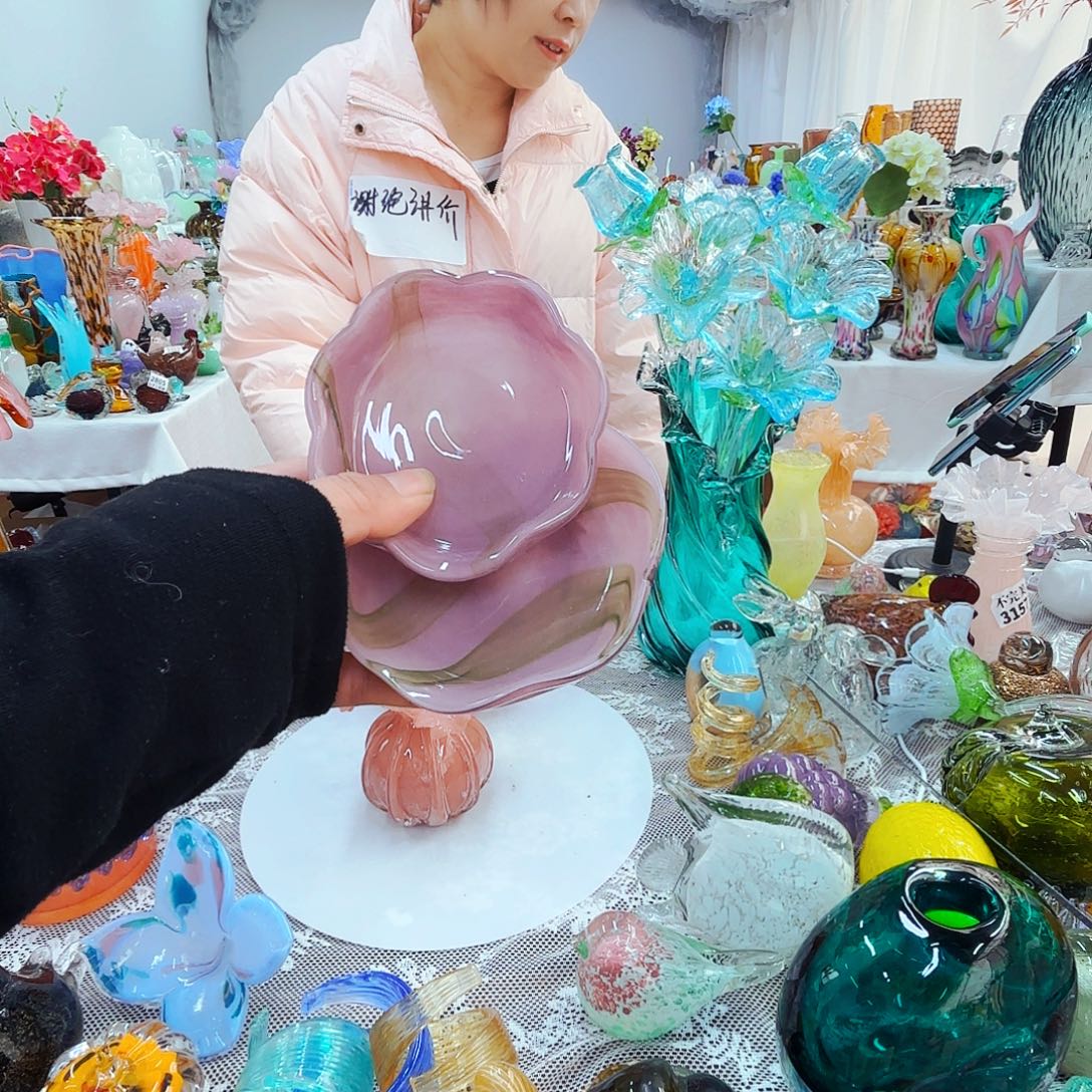 福利不退不换琉璃花瓶花器艺术品